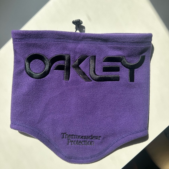 Oakley TNP Thermonuclear Protection Warm Neck Gaiter Deep Violet Purple One Size - Picture 1 of 3